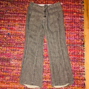 C.P.COMPANY low rise linen pant/no pockets/